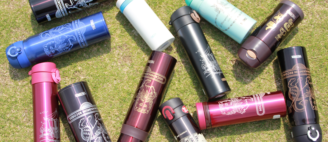 オリジナルプリントしたサーモス（THERMOS）を作ろう！